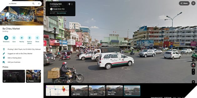 Tìm hiểu về trào lưu quay ngược quá khứ bằng Google Maps đang cực hot trên MXH