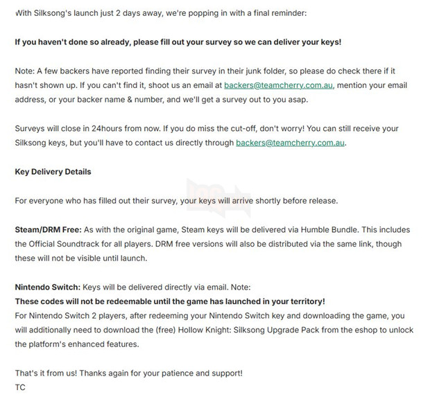 Hollow Knight: Silksong Cho Phep Nguoi Dung Switch 2 Nang Cap Mien Phi 2 Hollow Knight: Silksong Cho Phép Người Dùng Switch 2 Nâng Cấp Miễn Phí 2