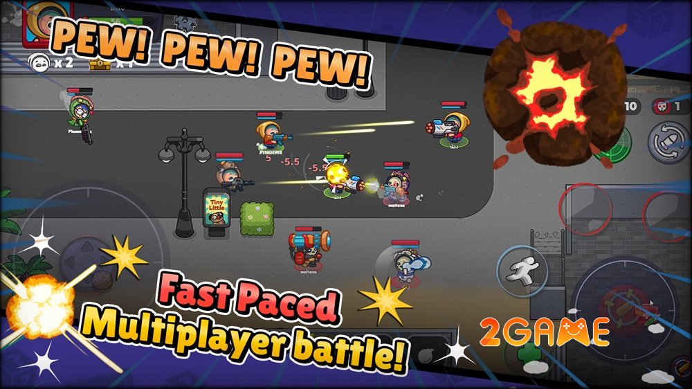 tinylittleroyalebattlefun-4 Tiny Little Royale: Battle Fun – Cuộc chiến hỗn loạn lấy cảm hứng từ văn hoá Đông Nam Á tinylittleroyalebattlefun 4