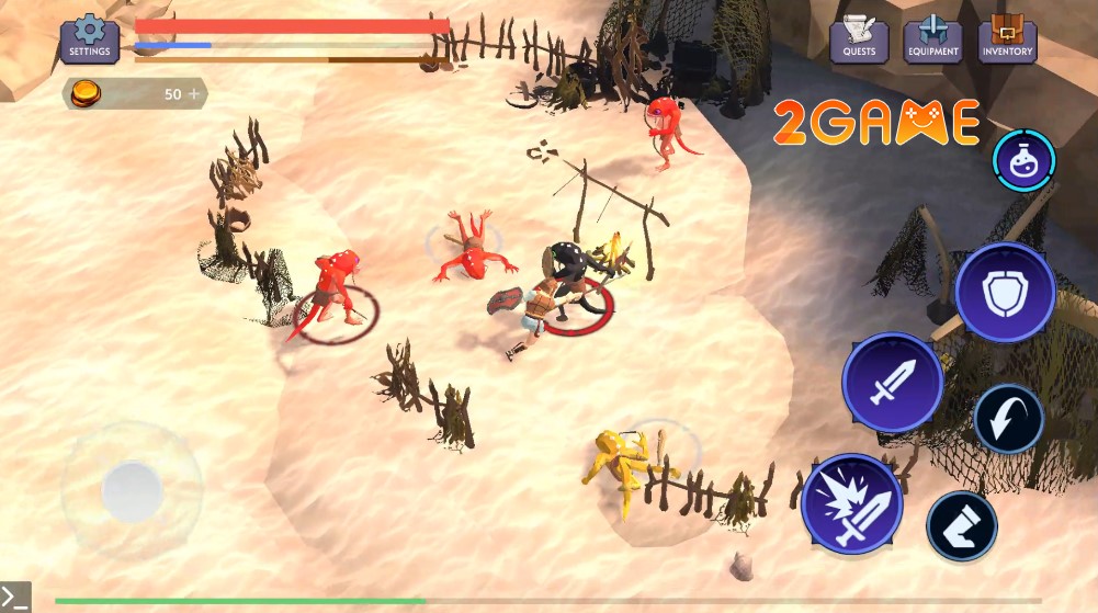 Titan Soul: Action RPG Offline – Game hành động chuẩn phong cách Dark Souls trên mobile titan soul action rpg offline 2