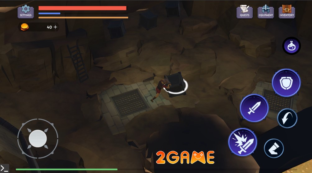 Titan Soul: Action RPG Offline – Game hành động chuẩn phong cách Dark Souls trên mobile titan soul action rpg offline 3