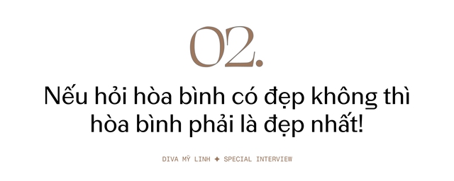Diva Mỹ Linh nói về cột mốc sinh ra ngay sau khi đất nước thống nhất: “Hoà bình phải là đẹp nhất”- Ảnh 4. Diva Mỹ Linh nói về cột mốc sinh ra ngay sau khi đất nước thống nhất: “Hoà bình phải là đẹp nhất”- Ảnh 4.
