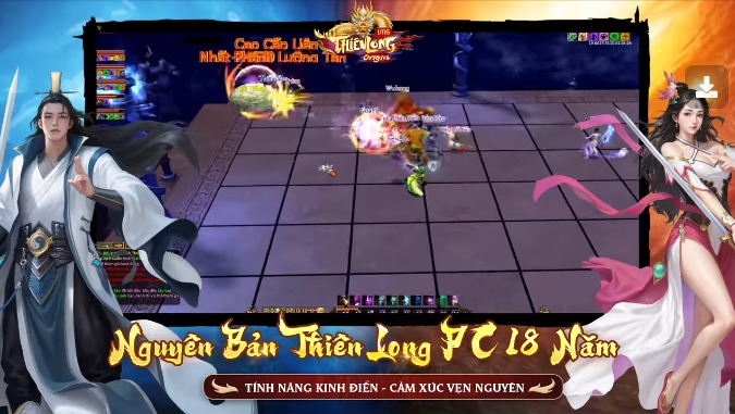 Thiên Long Origin: Huyền thoại Thiên Long Bát Bộ 2007 tái sinh làng game Việt tlo 2