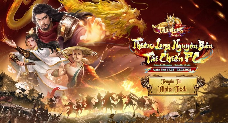 Thiên Long Origin: Huyền thoại Thiên Long Bát Bộ 2007 tái sinh làng game Việt tlo 3