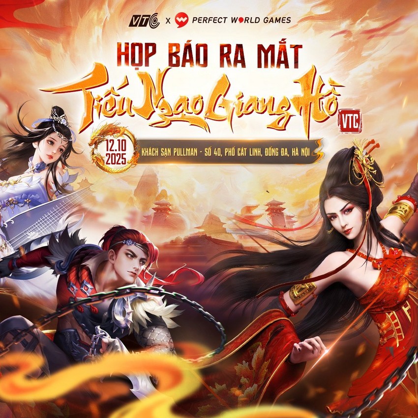 Tiếu Ngạo Giang Hồ VTC - Game bản quyền chính chủ Perfect World tổ chức họp báo ra mắt tại Việt Nam tngh 11 1