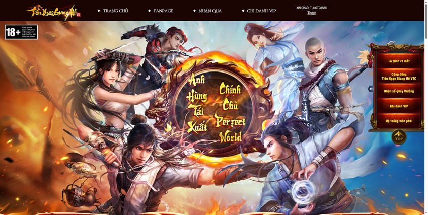 Tiếu Ngạo Giang Hồ VTC tung “liên hoàn chưởng” quà tặng cho cộng đồng game thủ tngh vtc 8