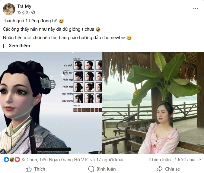 Trước giờ "G" - Game thủ đua nhau tạo nhân vật khoe diện mạo trong Tiếu Ngạo Giang Hồ VTC tngh vtc 5