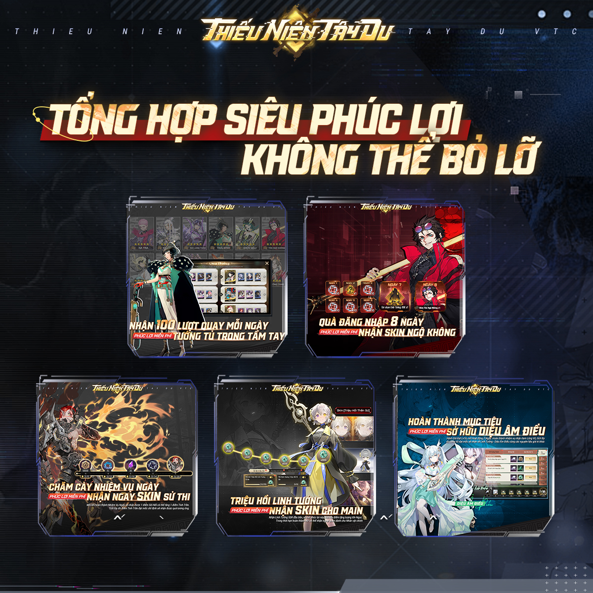 tntd-giftcode-5 Thiếu Niên Tây Du chính thức ra mắt, game thủ sẵn sàng cho hành trình chinh phục Tây Du Cyber cực chất tntd giftcode 5