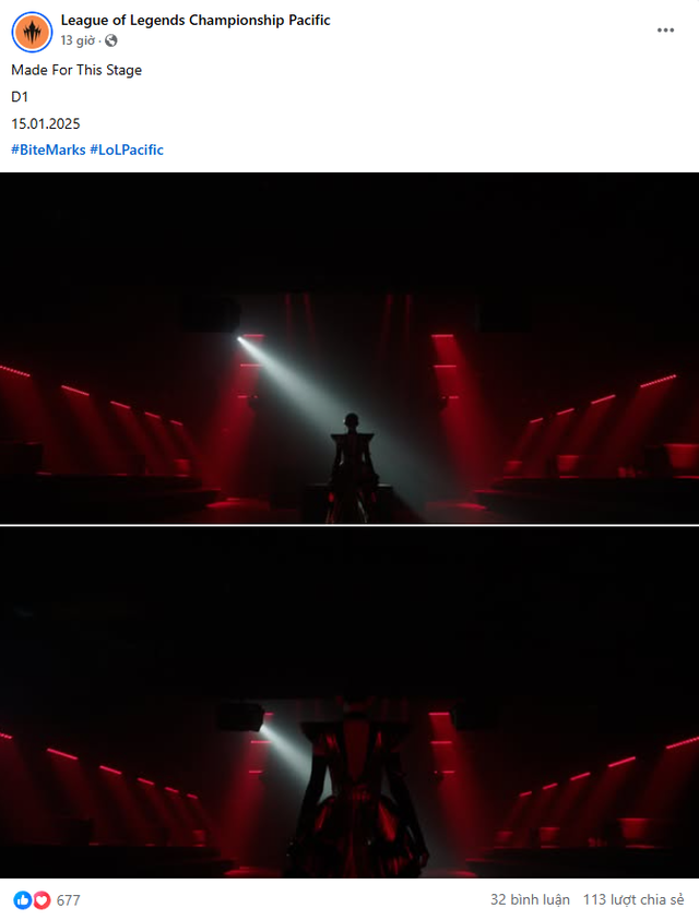 Trang chính thức của LCP thông báo nữ ca sĩ Tóc Tiên sẽ tham gia trình diễn tại LCP 2025 Trang chính thức của LCP thông báo nữ ca sĩ Tóc Tiên sẽ tham gia trình diễn tại LCP 2025