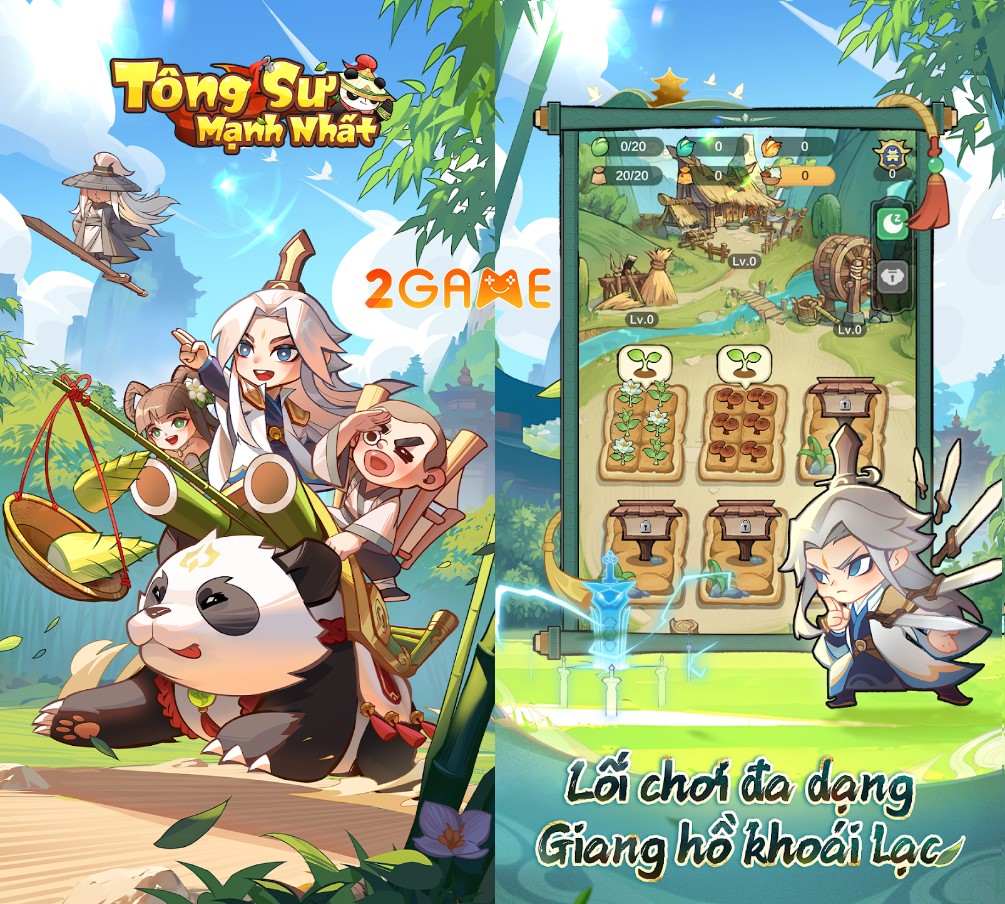 Tông Sư Mạnh Nhất – Game võ hiệp với lối chơi siêu nhàn rỗi sắp ra mắt tong su manh nhat 4
