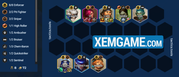 Top đội hình mạnh nhất bạn không nên bỏ qua trong ĐTCL 13.5 top ddoi hinh 13 5 1