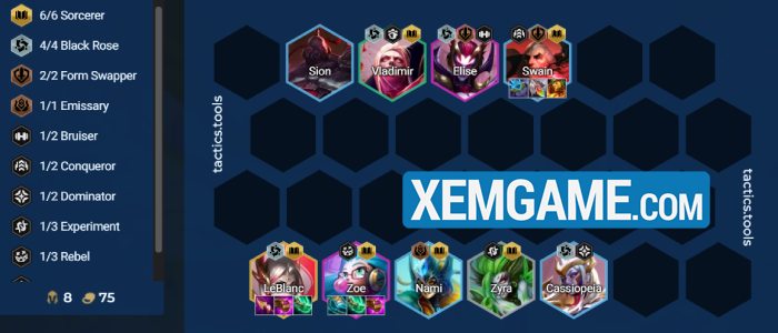 Top đội hình mạnh nhất bạn không nên bỏ qua trong ĐTCL 13.5 top ddoi hinh 13 5 4