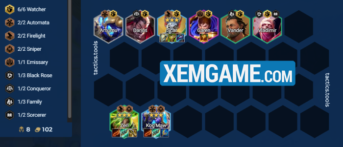 Top đội hình mạnh nhất bạn không nên bỏ qua trong ĐTCL 13.5 top ddoi hinh 13 5 7