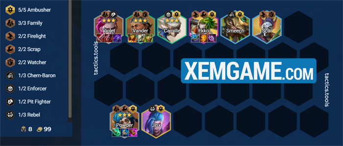 Top đội hình leo rank hiệu quả ĐTCL 13.3 (2025)