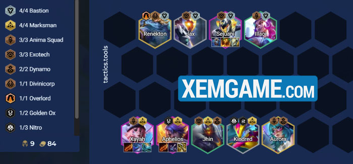 ĐTCL mùa 14: Tổng hợp Top 10 đội hình mạnh nhất máy chủ PBE top doi hinh manh pbe dtcl mua 14 2