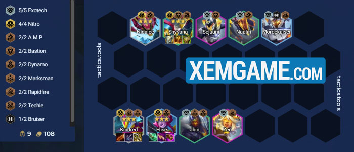 ĐTCL mùa 14: Tổng hợp Top 10 đội hình mạnh nhất máy chủ PBE top doi hinh manh pbe dtcl mua 14 5