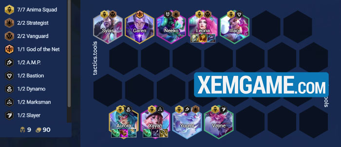 ĐTCL mùa 14: Tổng hợp Top 10 đội hình mạnh nhất máy chủ PBE top doi hinh manh pbe dtcl mua 14 8