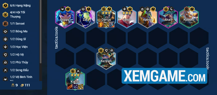 ĐTCL Mùa 15: Top đội hình mạnh nhất tại máy chủ PBE top doi hinh pbe dtcl mua 15 3