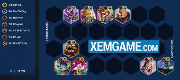 ĐTCL Mùa 15: Top đội hình mạnh nhất tại máy chủ PBE top doi hinh pbe dtcl mua 15 7