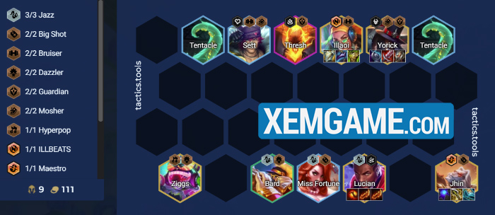 top-doi-hinh-tai-hien-dtcl-mua-10-2 Top đội hình mạnh nhất Tái hiện Mùa 10 Đại Chiến Âm Nhạc top doi hinh tai hien dtcl mua 10 2