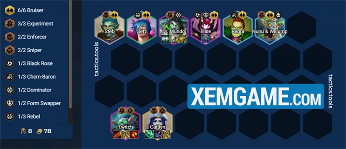 top-doi-hinh-ti-le-thang-cao-nhat-13-3-3 ĐTCL 13.3: Top đội hình đang có tỉ lệ thắng bá chủ đầu năm 2025 top doi hinh ti le thang cao nhat 13 3 3