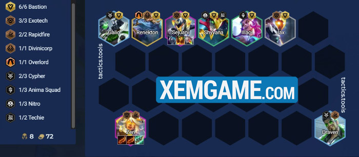 ĐTCL mùa 14: Top tướng carry và đội hình “tín” nhất trong giai đoạn thử nghiệm mùa mới top tuong carry va doi hinh manh nhat thu nghiem 1