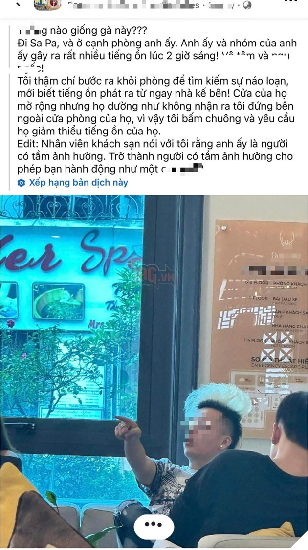 “Tôi không thể ngủ được vì tiếng ồn lớn lúc 2 giờ sáng. Họ để cửa mở và cười đùa không kiểm soát. Thật không tôn trọng người khác.” – Một chia sẻ gây chú ý từ du khách nước ngoài trên mạng xã hội.