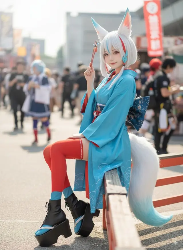 Bước ra khỏi trang giấy, nhân vật 2D lột xác thành cosplayer đời thực nhờ AI- Ảnh 3.