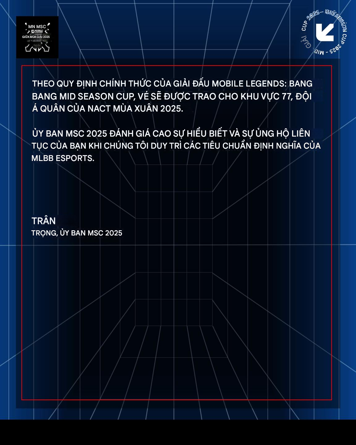 Đi xem giải của game đối thủ, 2 player của game