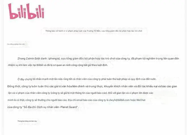 Cựu giám đốc một ông lớn phát hành game và giải trí khổng lồ bị bắt vì phạm tội nghiêm trọng- Ảnh 1. Cựu giám đốc một ông lớn phát hành game và giải trí khổng lồ bị bắt vì phạm tội nghiêm trọng- Ảnh 1.