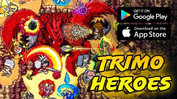 Trimo Heroes: Pixel Offense – RPG đặc biệt giải trí trimo heroes pixel offense 1jpg