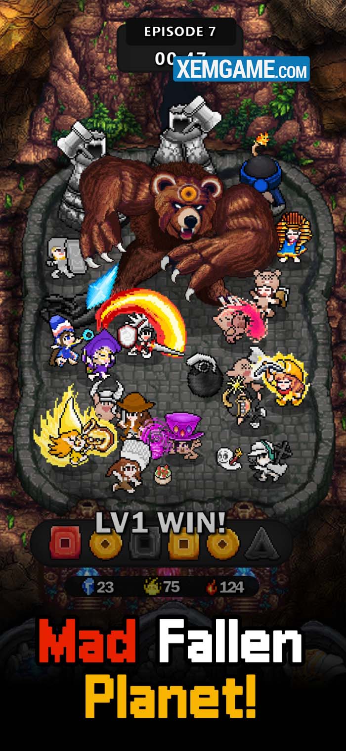 Trimo Heroes: Pixel Offense – RPG đặc biệt giải trí trimo heroes pixel offense 2