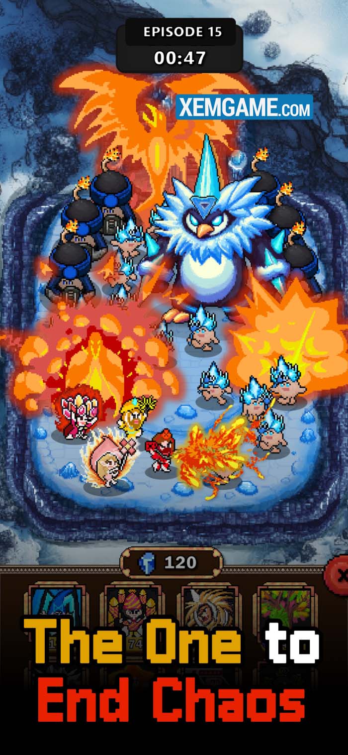 Trimo Heroes: Pixel Offense – RPG đặc biệt giải trí trimo heroes pixel offense 3