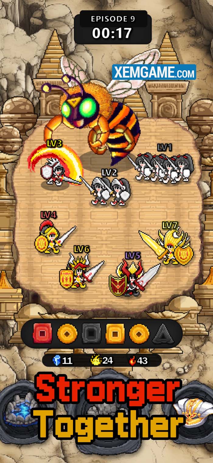 Trimo Heroes: Pixel Offense – RPG đặc biệt giải trí trimo heroes pixel offense 4