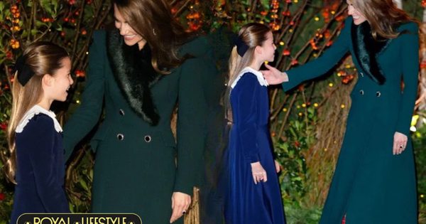 Khoảnh khắc "tan chảy" của Vương phi Kate bên con gái Charlotte 10 tuổi: Một cử chỉ nhỏ gói trọn tình mẫu tử giữa lễ Giáng sinh truc phu quy phat loc 3 17651278218202025640013 1765162773036 17651627733141172880065png