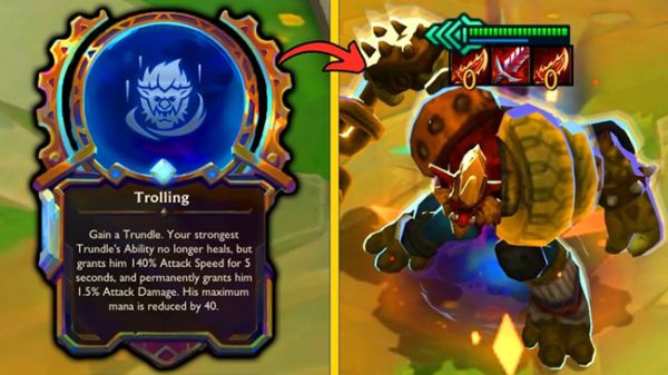 ĐTCL 13.3: Hướng dẫn đội hình Thích Chơi Troll Trundle reroll, vừa được buff khỏe trundle thich choi troll thumbjpg
