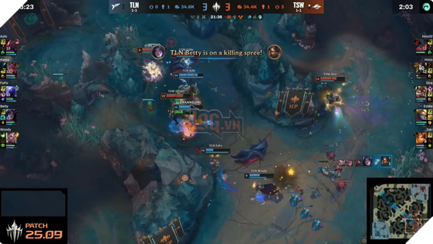 LCP 2025: Team Secret Whales Tạo Cơn Địa Chấn Trước Talon - Đại Diện Số 2 Khu Vực PCS 10