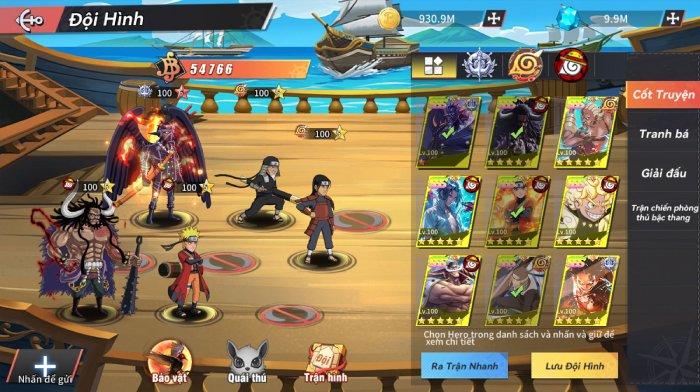 tu-hoang-hoa-quoc-4 Bom tấn game Việt 2025 “Tứ Hoàng Hỏa Quốc”: Khi Luffy “Solo” Naruto, Đại Chiến Nhẫn Giả – Hải Tặc! tu hoang hoa quoc 4