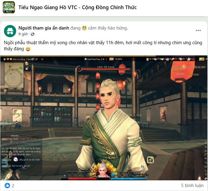 Tiếu ngạo giang hồ VTC Alpha test: Game thủ sôi nổi khám phá phiên bản thử nghiệm tunglv 17 10 2025 09 40 01