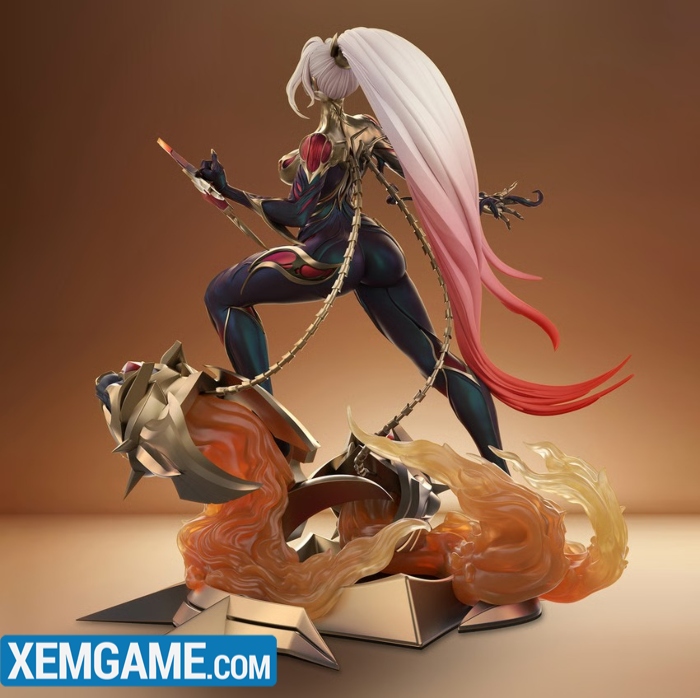 PUREARTS ra mắt tượng Kai’Sa tỷ lệ 1/6 Kỷ niệm Uzi vào Đại Sảnh Huyền Thoại tuong kaisa uzi 1