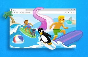 Vượt mặt “Khủng long” của Google Chrome, game Lướt sóng của Microsoft được nâng cấp đỉnh cao 28 Vượt mặt “Khủng long” của Google Chrome, game Lướt sóng của Microsoft được nâng cấp đỉnh cao tux edge surf game 17396758875581521842742 0 70 734 1244 crop 17396758930422032101101jpg