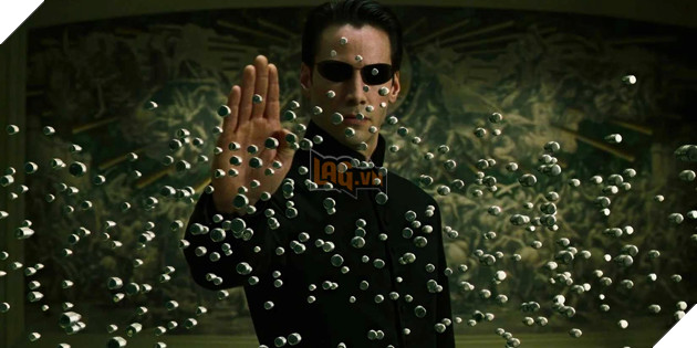 Hình ảnh trong phim The Matrix.