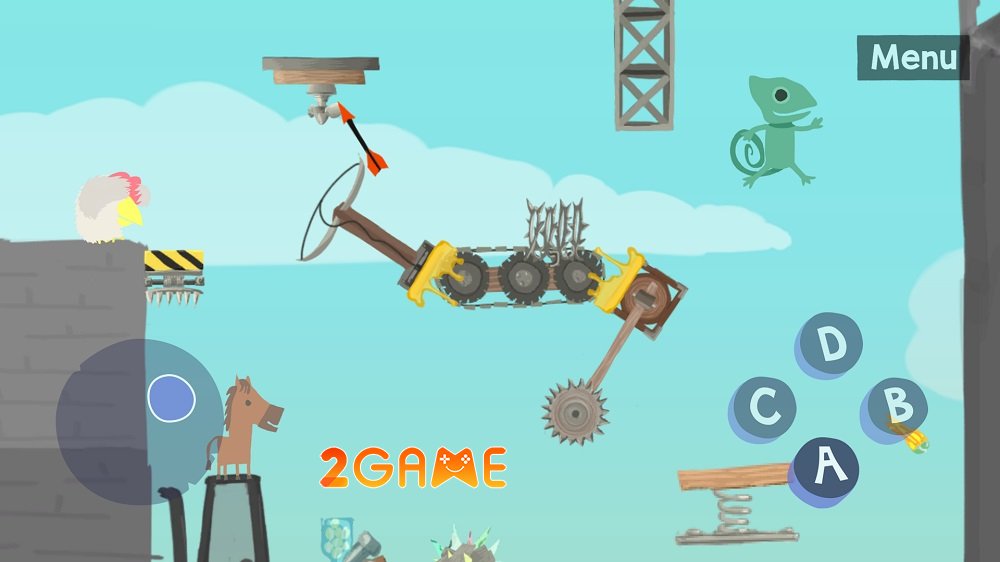 Ultimate Chicken Horse sẽ ra mắt trên iOS và Android vào cuối năm nay ultimate chicken horse mobile 1