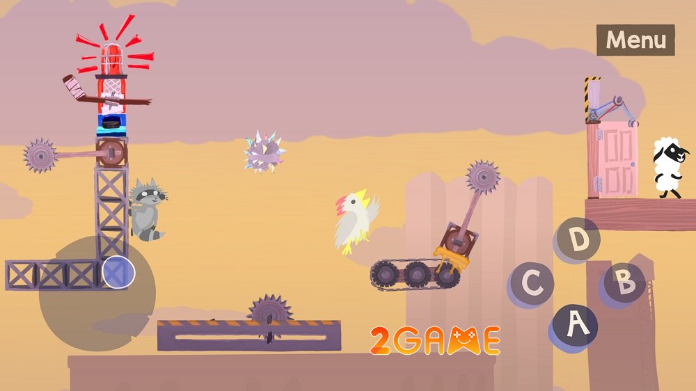 Ultimate Chicken Horse sẽ ra mắt trên iOS và Android vào cuối năm nay ultimate chicken horse mobile 2