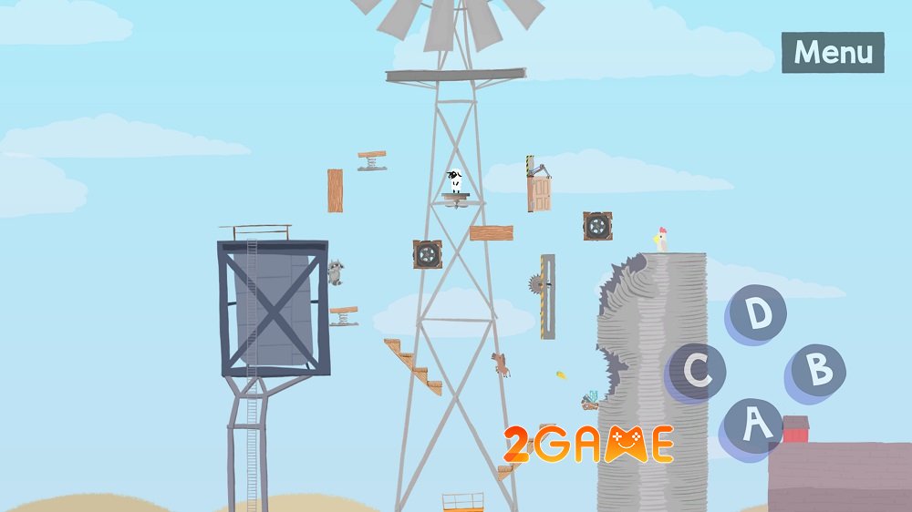 Ultimate Chicken Horse sẽ ra mắt trên iOS và Android vào cuối năm nay ultimate chicken horse mobile 3