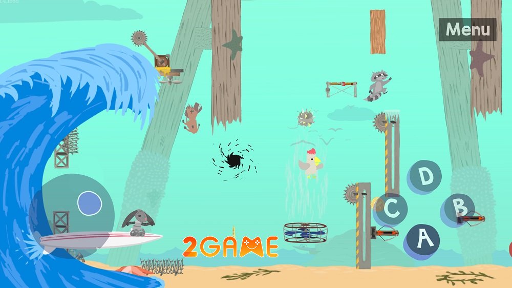 Ultimate Chicken Horse sẽ ra mắt trên iOS và Android vào cuối năm nay ultimate chicken horse mobile 4