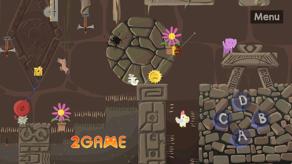 Ultimate Chicken Horse sẽ ra mắt trên iOS và Android vào cuối năm nay ultimate chicken horse mobile 5