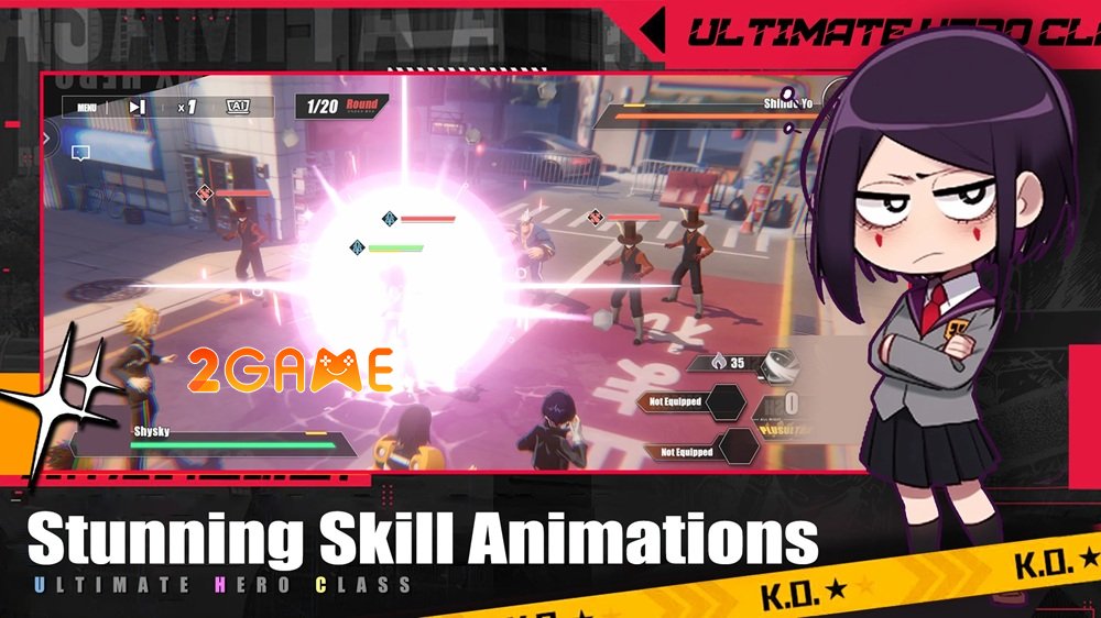 Ultimate Hero Class – Thế giới siêu anh hùng đậm chất hành động ultimateheroclass 1