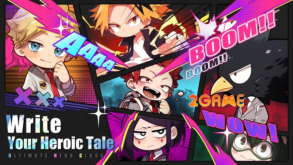 Ultimate Hero Class – Thế giới siêu anh hùng đậm chất hành động ultimateheroclass 5