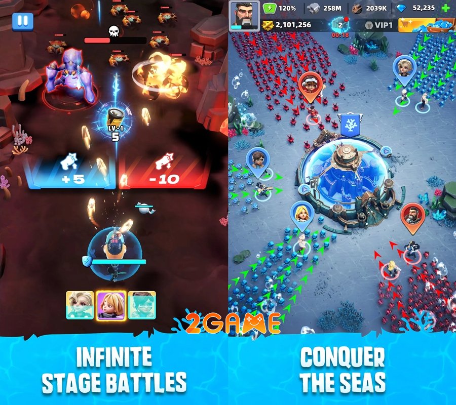 Undersea Conquest – Cuộc chiến nghẹt thở với số phận underseaconquest mobile 3